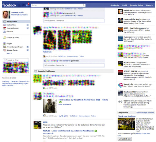 facebook new homepage update