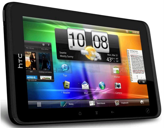 htc evo view 4g android tablet