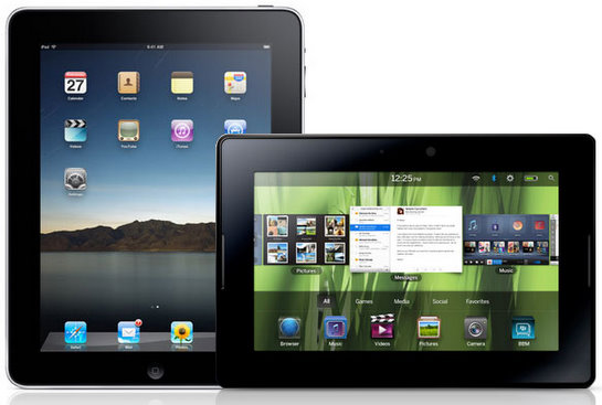 ipad vs blackberry playbook