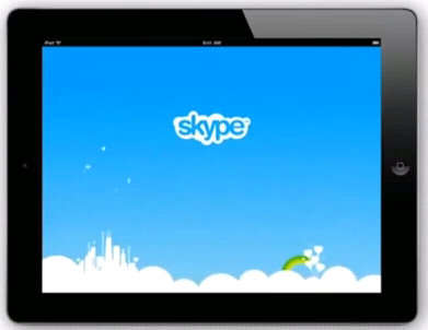skype ipad app leaked video