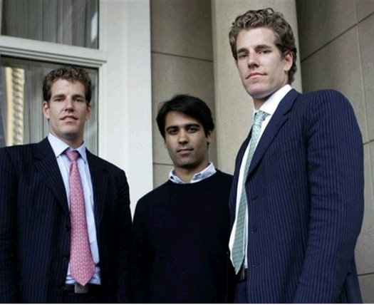 winklevoss twins facebook zuckerber