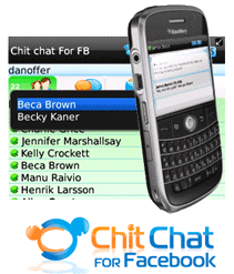 chit chat facebook blackber