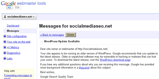 google webmaster socialmedi