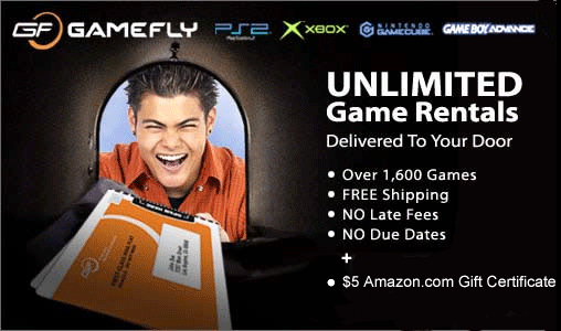 gamefly video game rentals