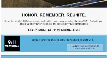 Facebook 9/11 Livestream Tab for September 11 Reflections