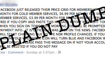 Facebook Chain Status Updates Need to Stop! Help!