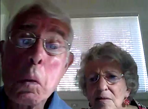viral old couple webcam video