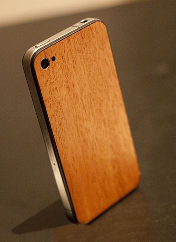 real wood iphone 5 back