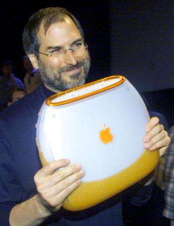 steve jobs apple ibook picture