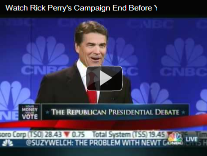 rick perry oops youtube video