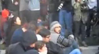 University of California Protestors Pepper Sprayed (Video)