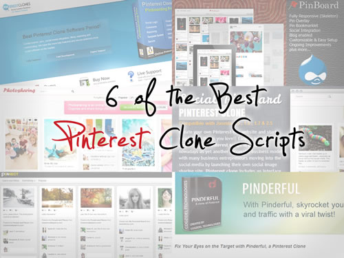 6 best pinterest clone scripts