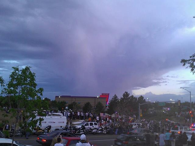 angel in clouds colorado movie theater