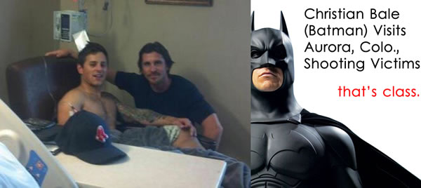 christian bale visits aurora victims