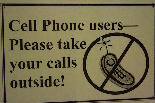 polite cell use
