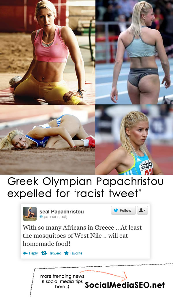 racist tweet olympics