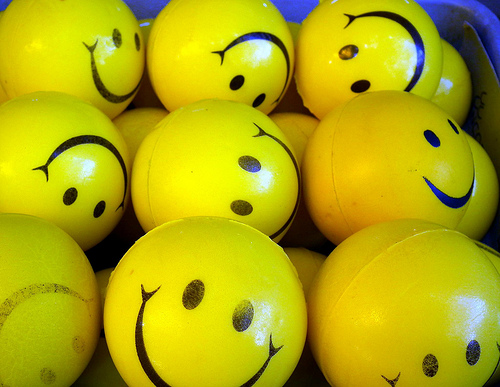 smiley faces