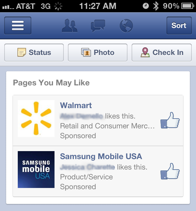 facebook experimenting with ads1