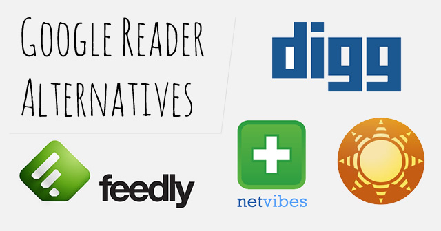 google reader alternatives rss