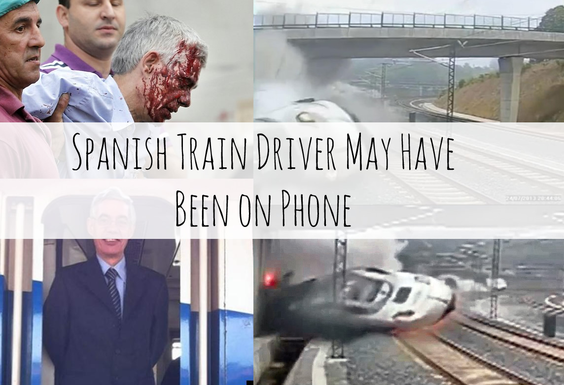 spanish train driver phone crash