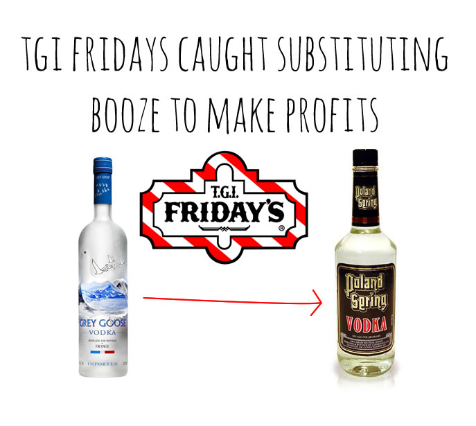 tgi fridays booze substitute