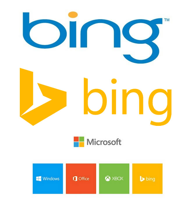 bing new old logo designs