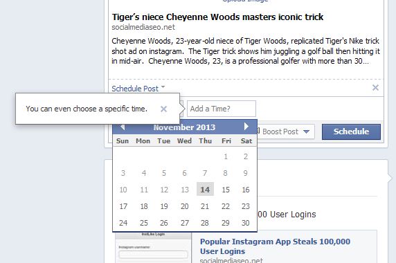 facebook adds friendly scheduling