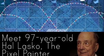Meet 97-year-old Hal Lasko, The Pixel Painter.