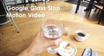 Google glass makes debut in stop-motion filming