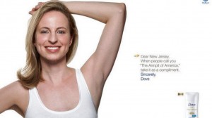 dove armpit billboard