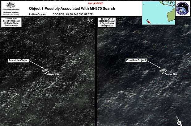 possible debris flight 370 malaysia found