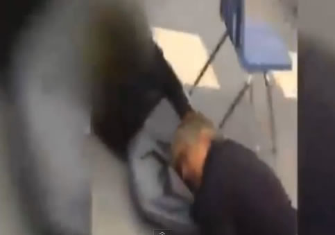 student fights teacher california