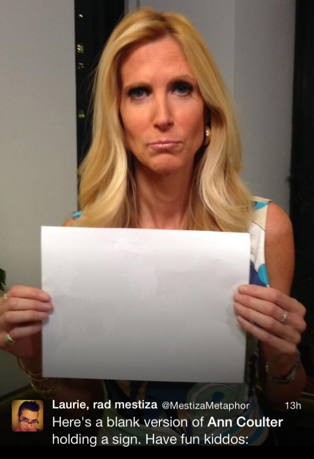 Ann coulter twitter delta