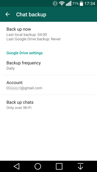 whatsapp google drive 1