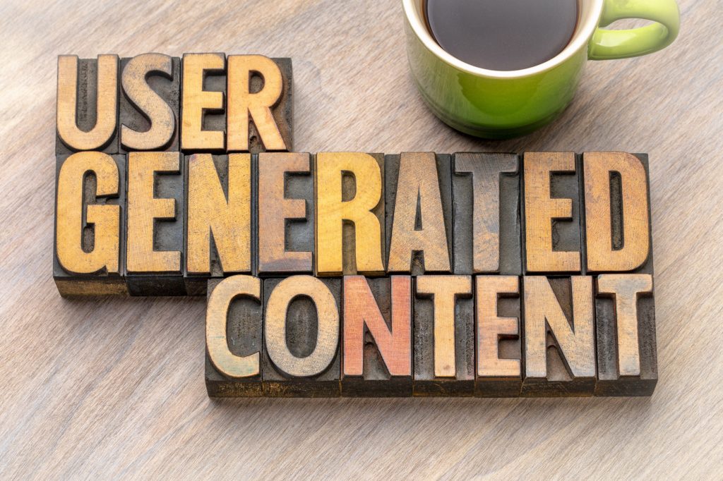 user generated content image with coffee cup