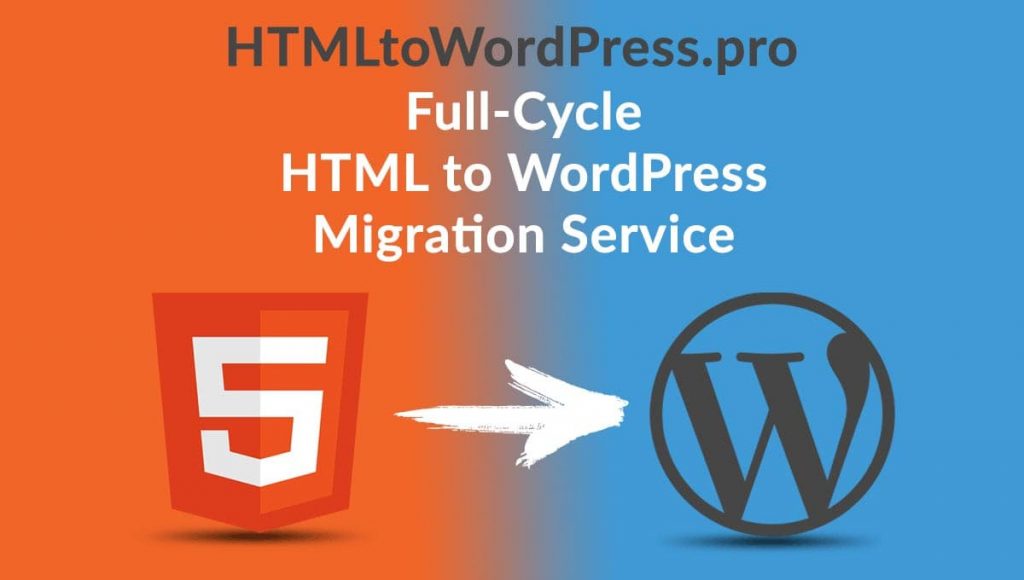 html to wordpress