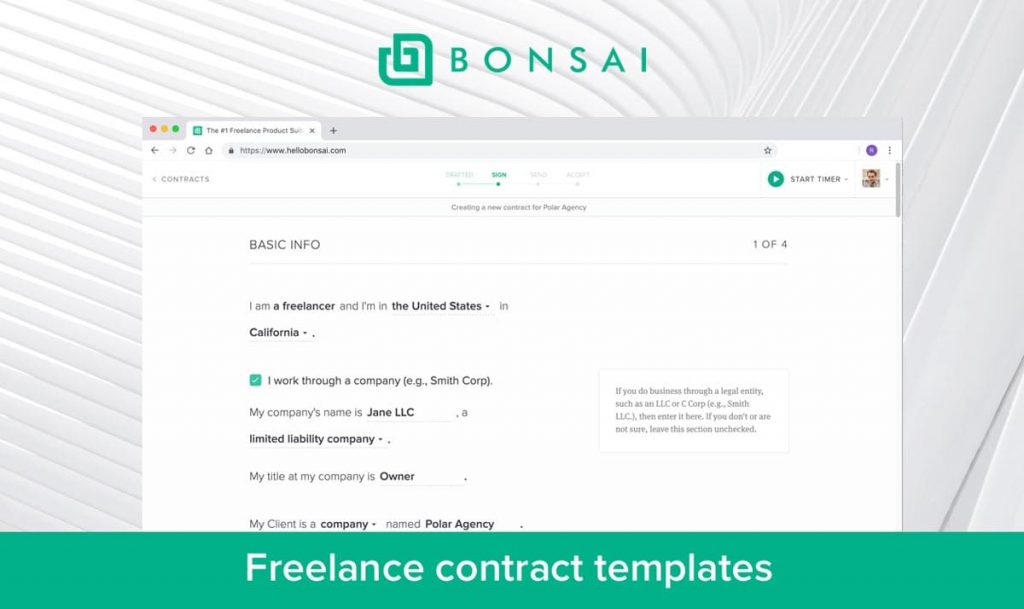bonsai for contracts