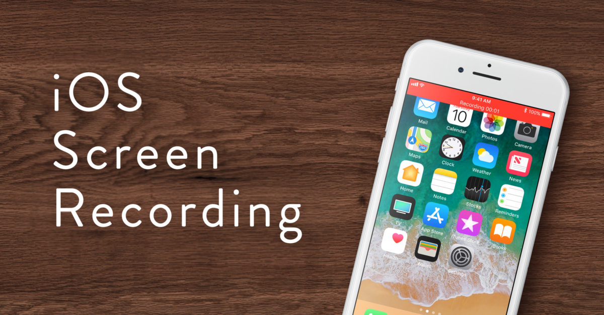 how to record screen on iphone